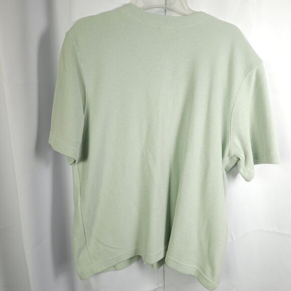 Koret Francisca Womens XL Teal Floral Flower Embroidered Cardigan Sweater - Picture 3 of 6